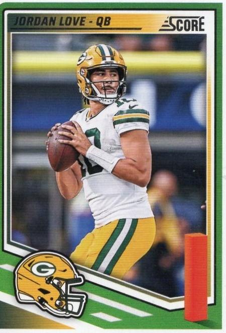 2025 Panini Score Football Jordan Love #119