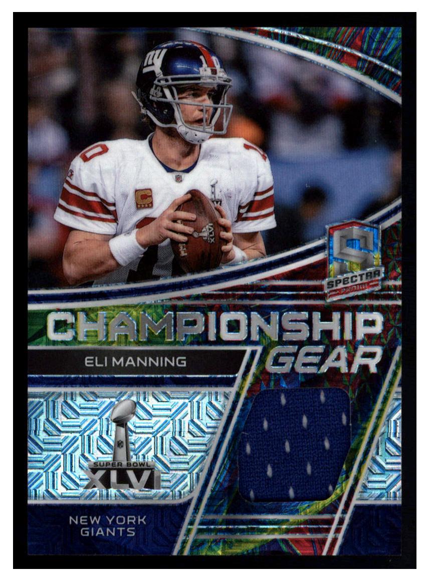 2022 Panini Spectra Football Meta Eli Manning #CG-EMA
