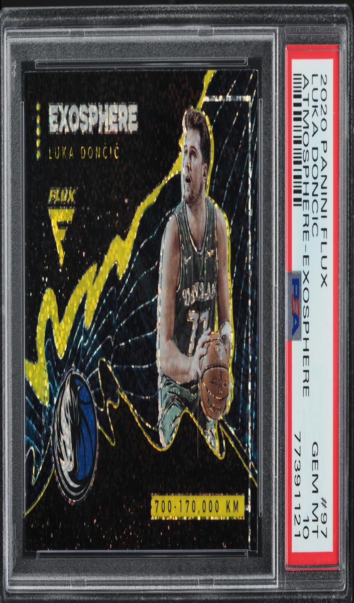 2020 Panini Flux Basketball Luka Doncic #97 PSA 9