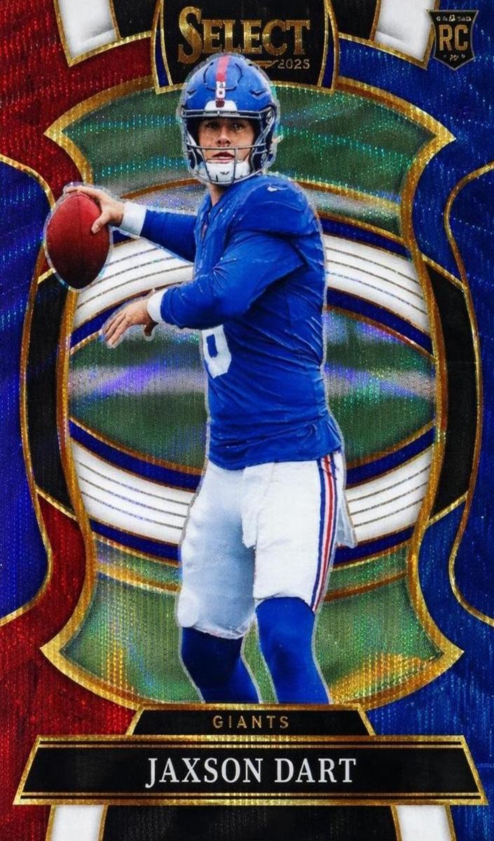 2025 Panini Select Football Tri-Color Jaxson Dart #93