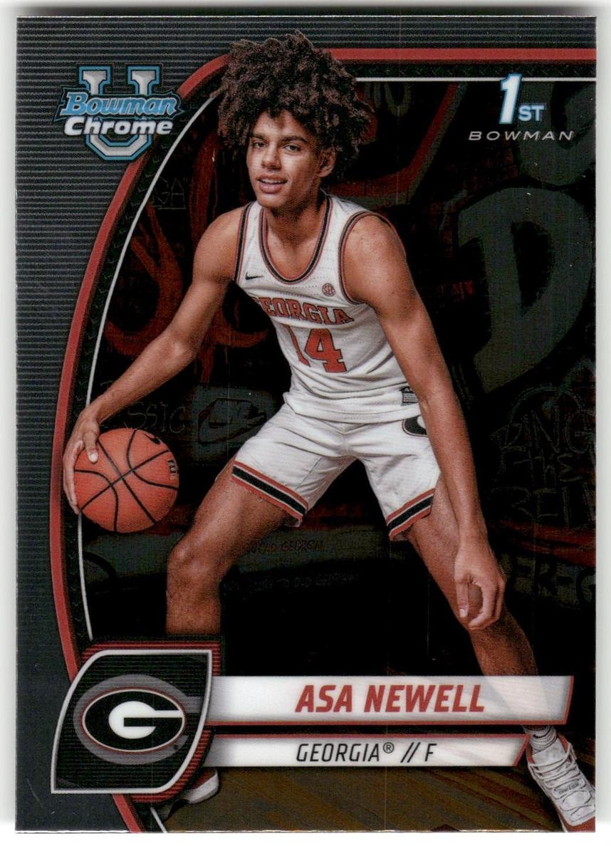 2024 Bowman Chrome University Basketball Asa Newell #8 PSA 10