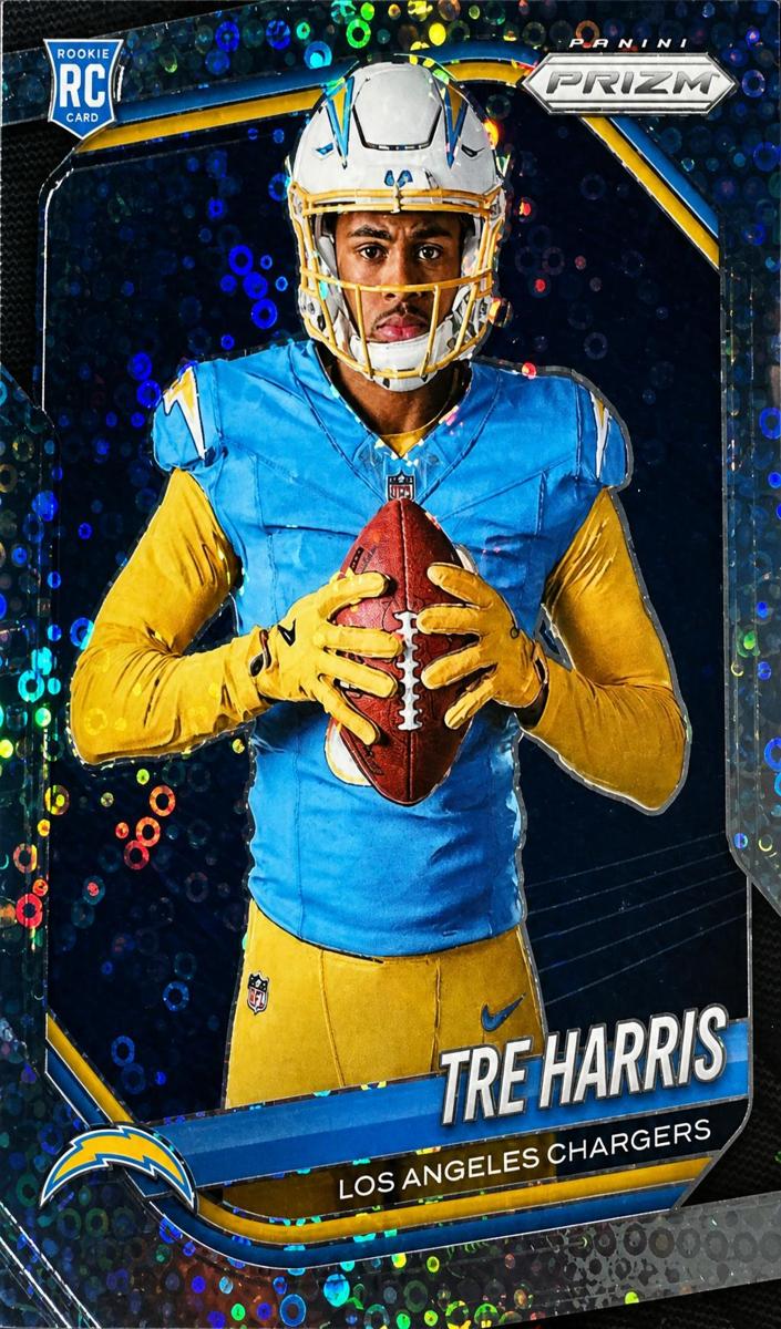 2025 Panini Prizm Football No Huddle Tre Harris #422