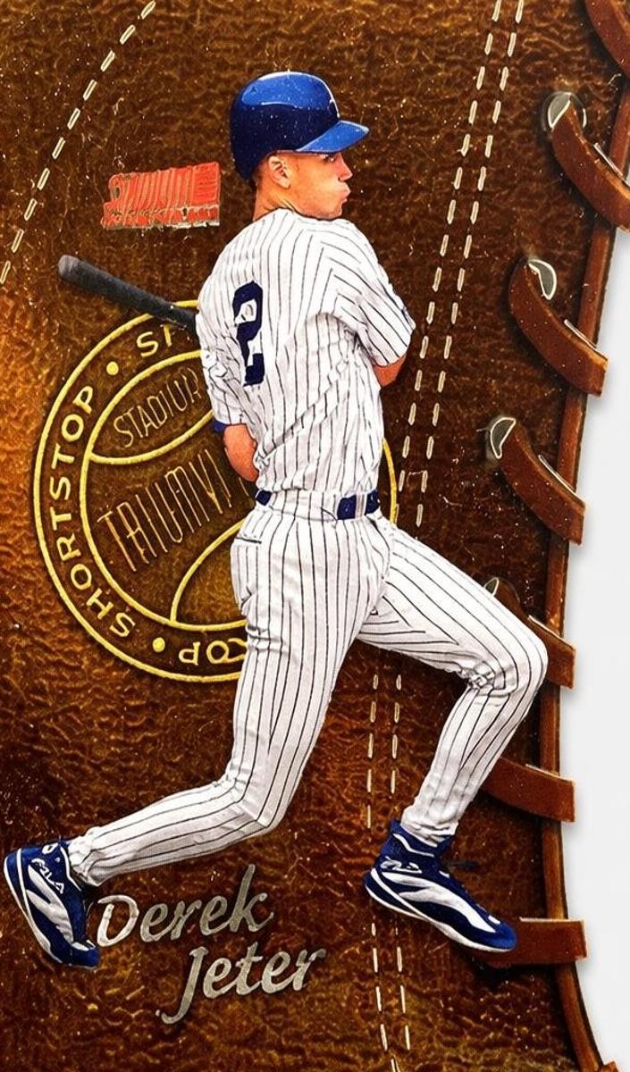 1998 Topps Stadium Club Baseball Luminous Derek Jeter #T14A
