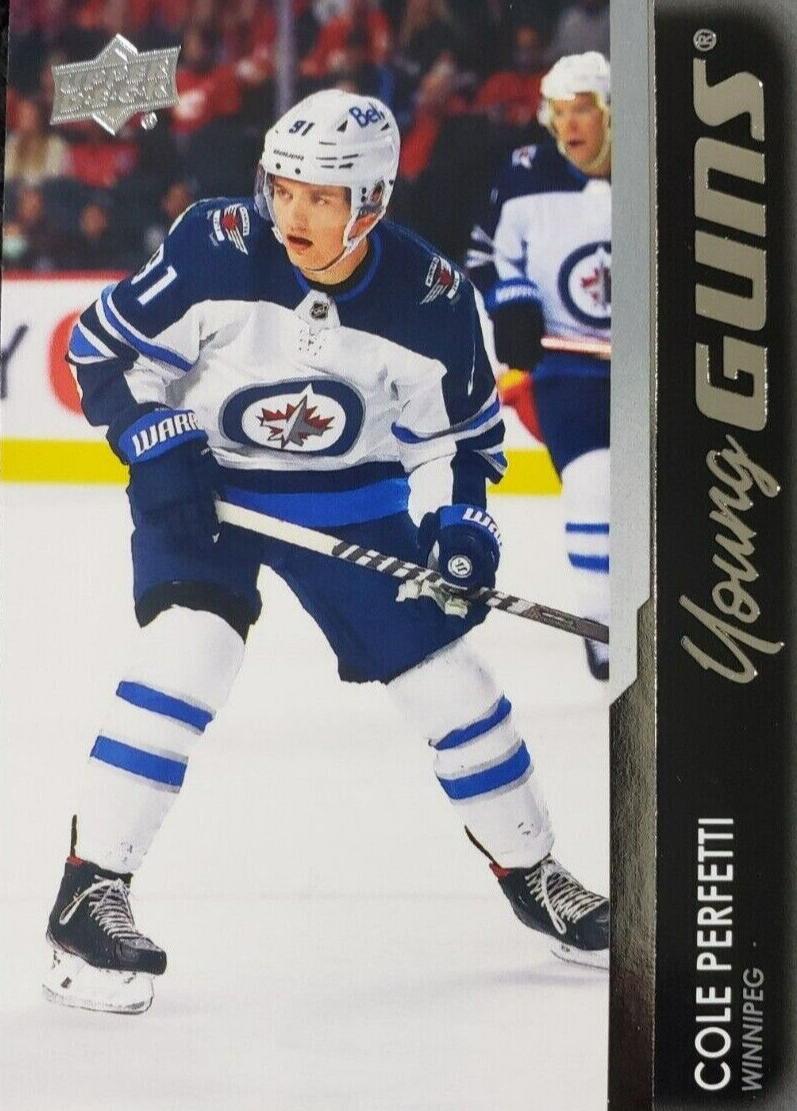 2021 Upper Deck Hockey Cole Perfetti #466 PSA 10