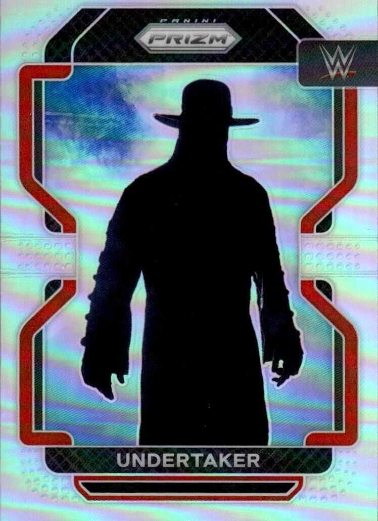 2022 Panini Prizm WWE Wrestling Silver Undertaker #193 PSA 8