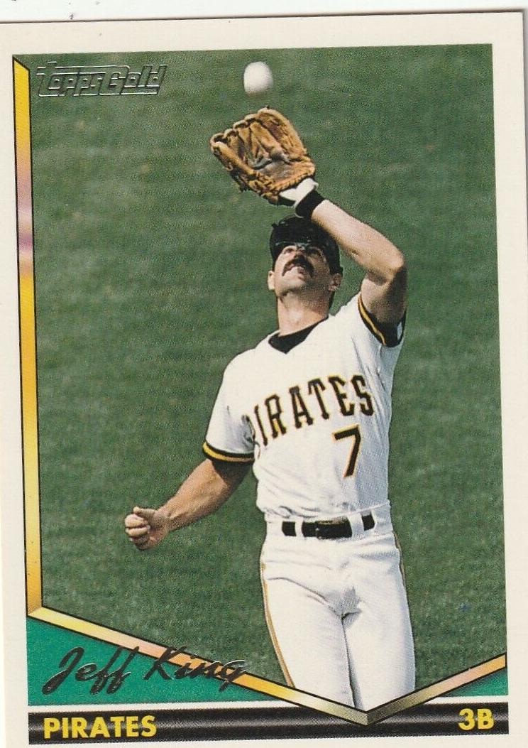 1994 Topps Baseball Gold Jeff King #44
