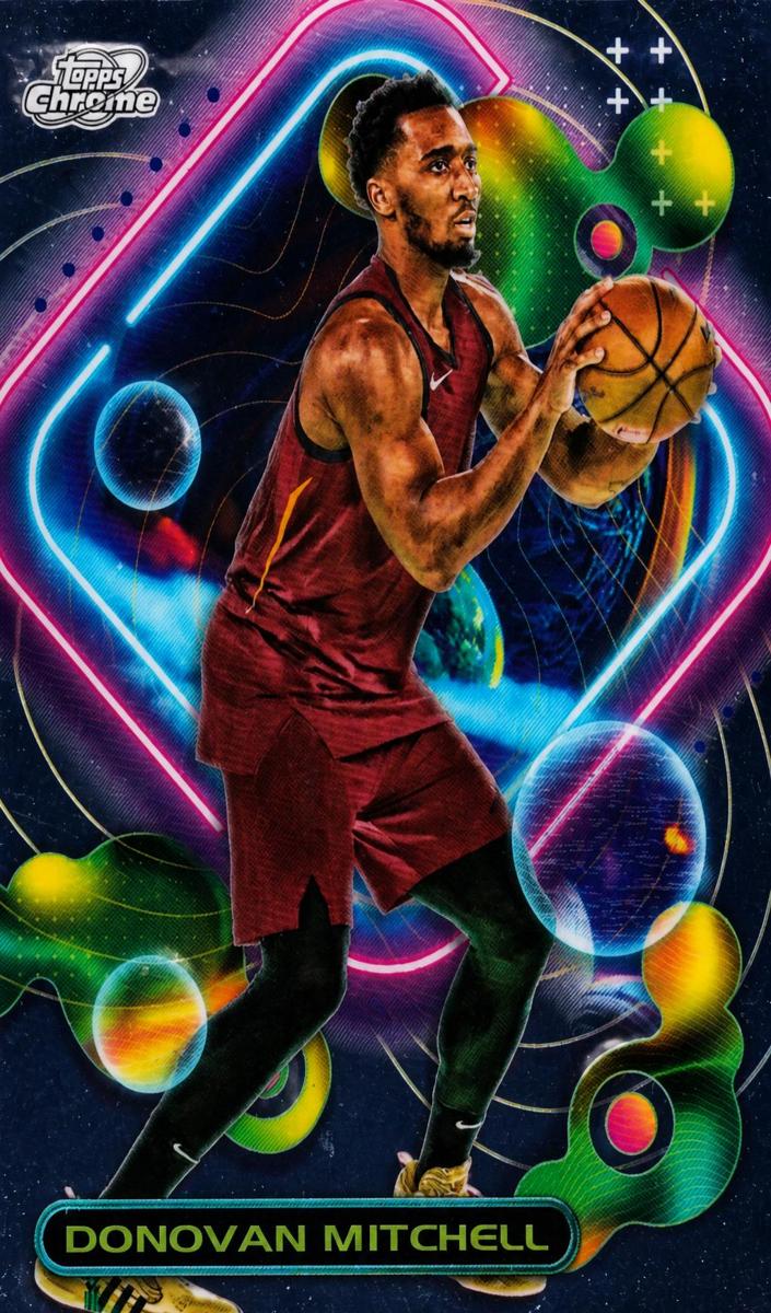 2023 Topps Cosmic Chrome Basketball Donovan Mitchell #25 CGC AUTH