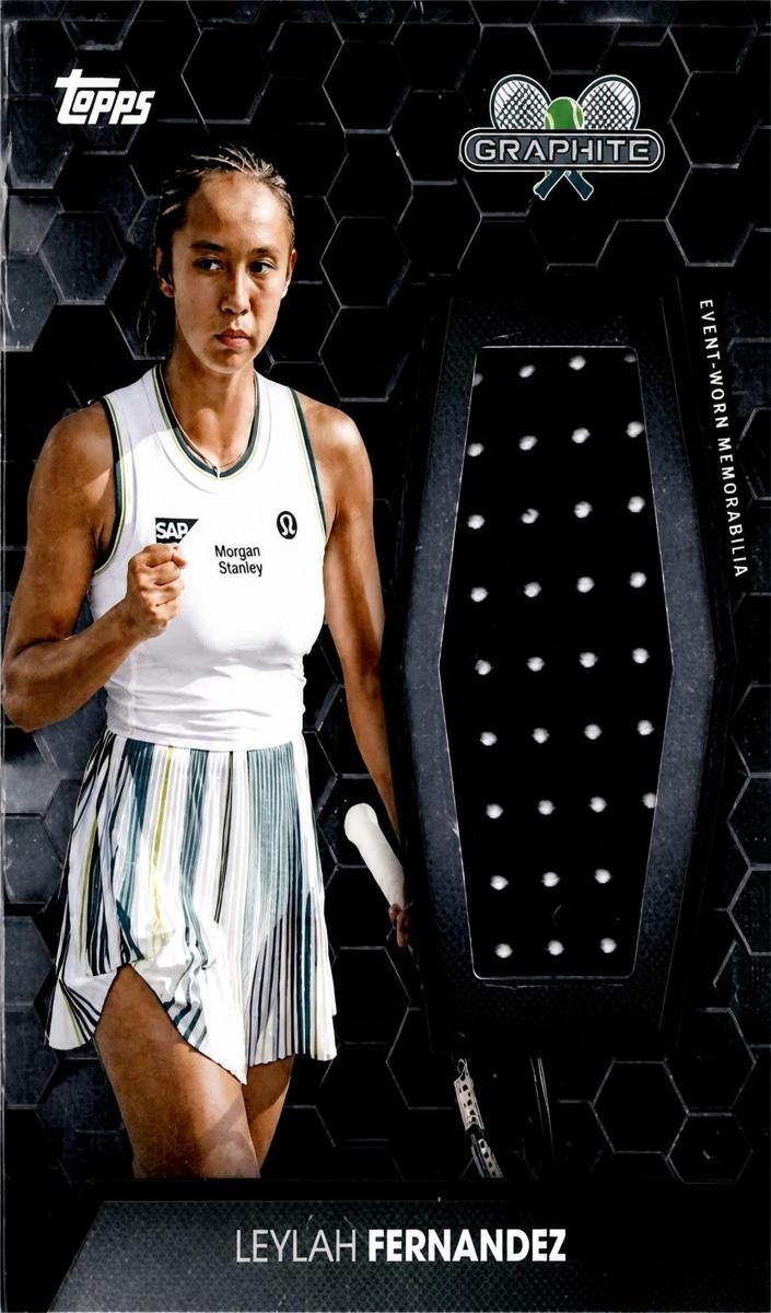 2026 Topps Graphite Tennis Leylah Fernandez #GR-LF