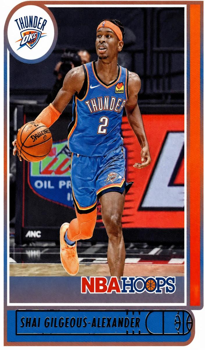 2021 Panini Hoops Basketball Shai Gilgeous-Alexander #3