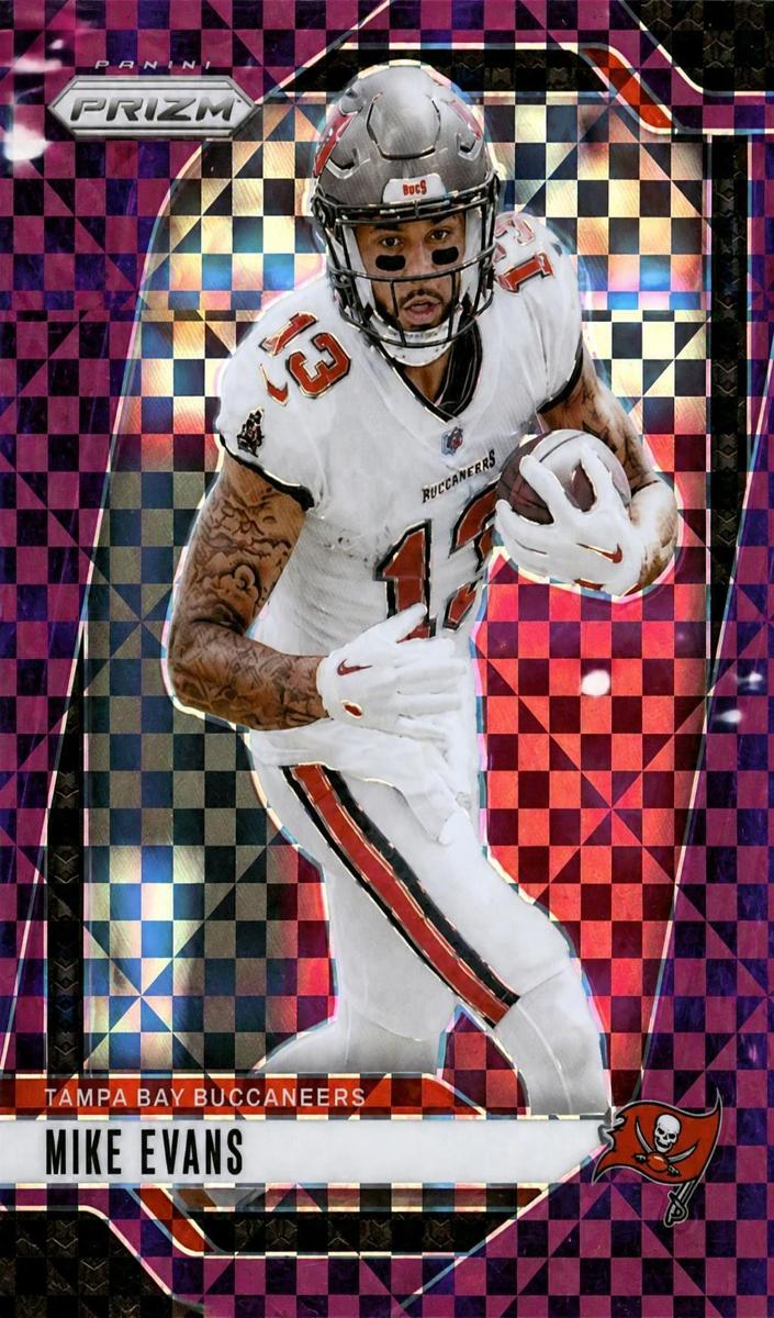 2024 Panini Prizm Football No Huddle Purple Mike Evans #270