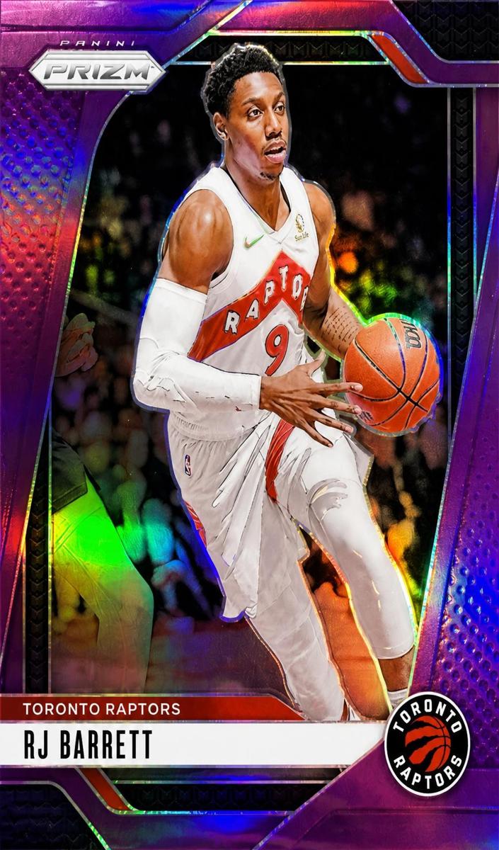 2024 Panini Prizm Basketball Purple RJ Barrett #101