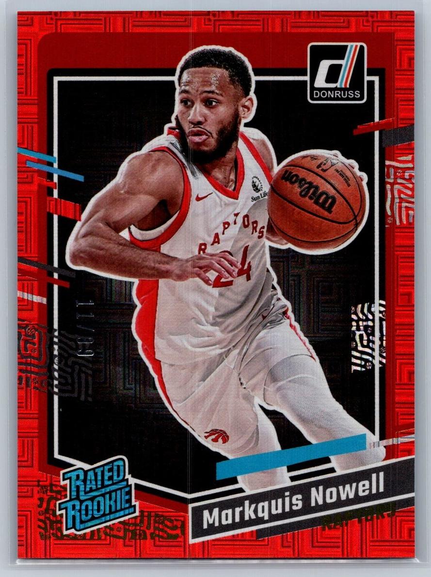 2023 Panini Donruss Basketball Choice Red Markquis Nowell #238