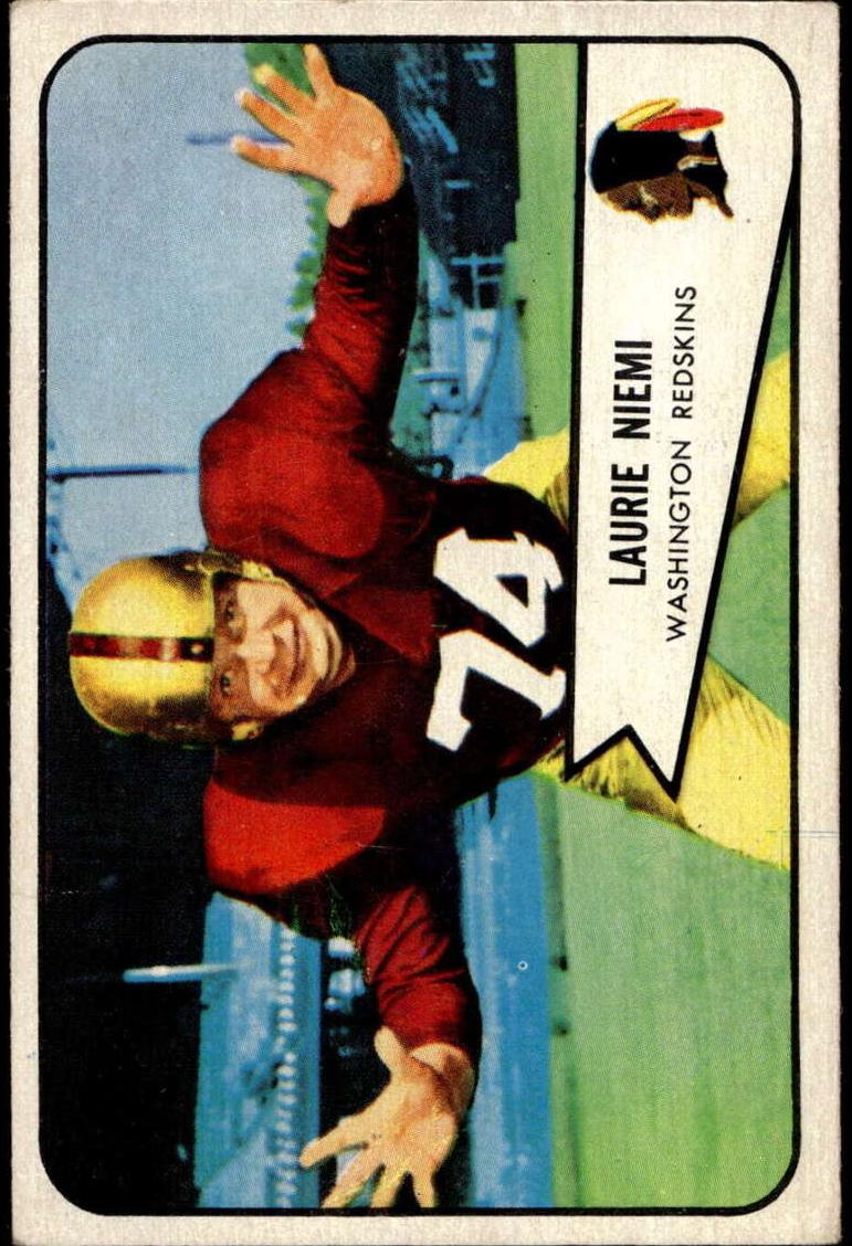 1954 Bowman Football Laurie Niemi #63 PSA 6
