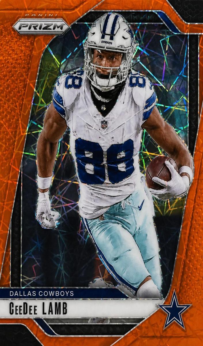 2024 Panini Prizm Football Lazer CeeDee Lamb #75 PSA 10