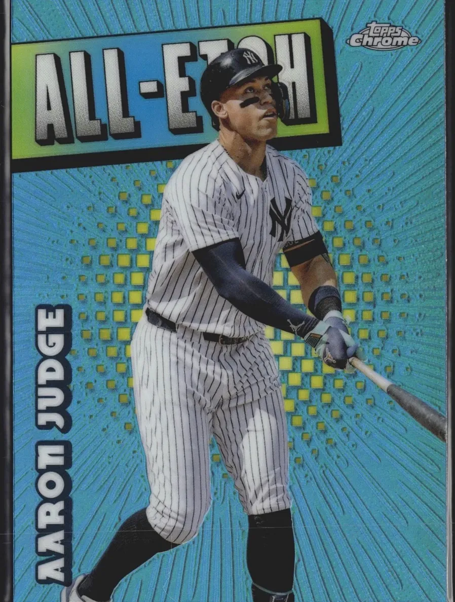2025 Topps Chrome Baseball Aaron Judge #CAE-2 RAW Ungraded
