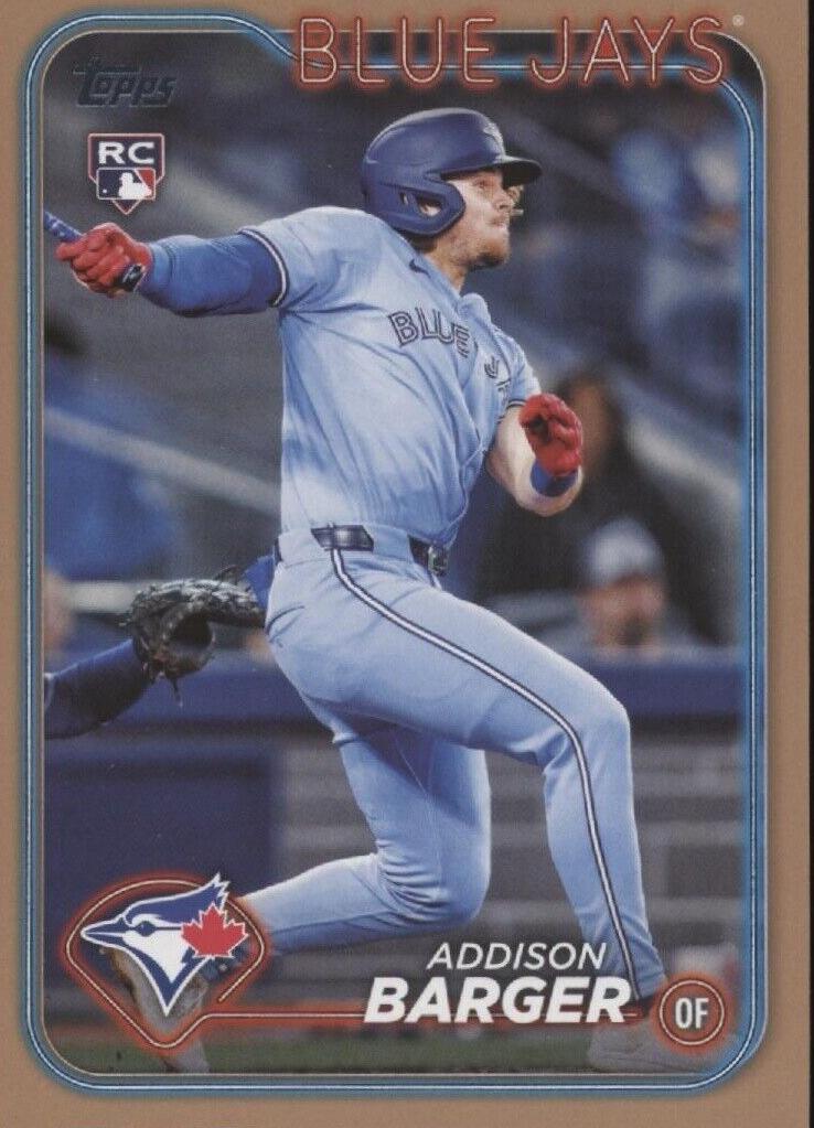 2024 Topps Update Baseball Gold Addison Barger #US336