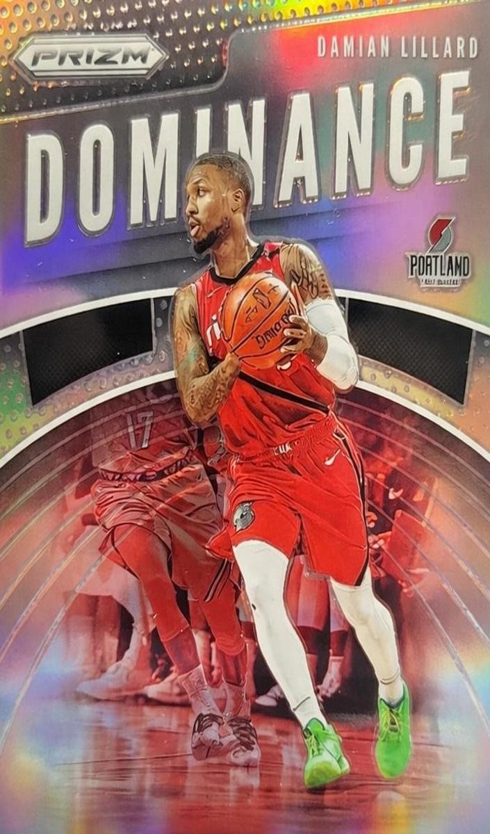 2019 Panini Prizm Basketball Silver Damian Lillard #6