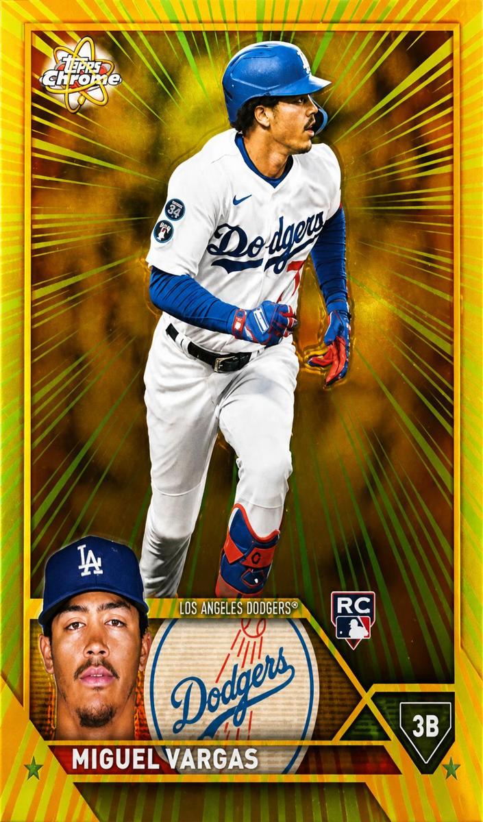 2023 Topps Chrome Baseball Miguel Vargas #RR-19
