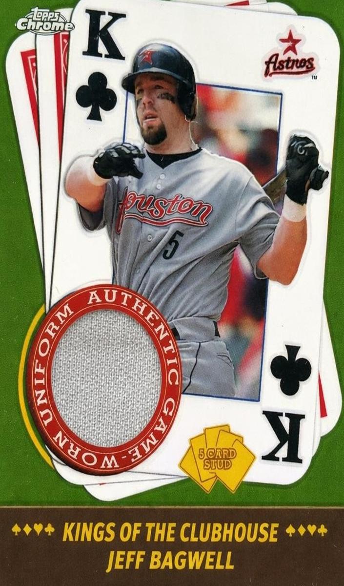 2002 Topps Chrome Baseball Jeff Bagwell #5KC-JB