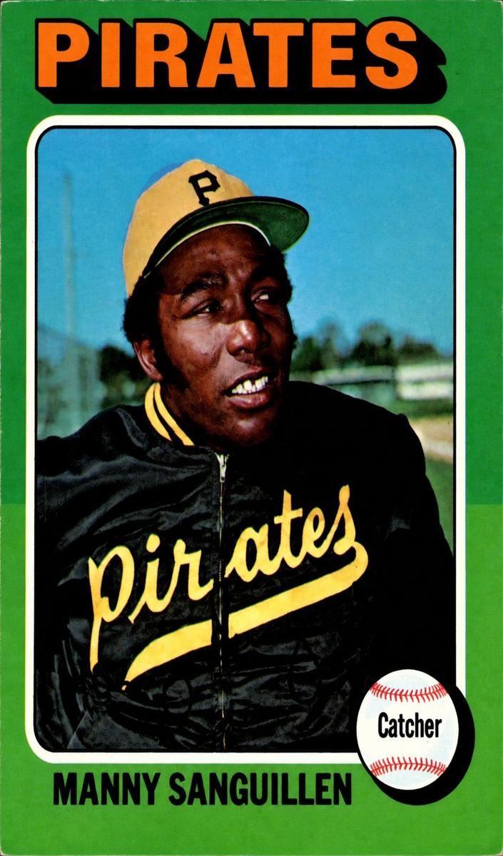1975 O-Pee-Chee Baseball Manny Sanguillen #515