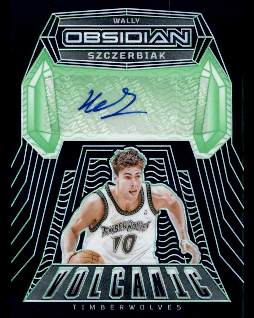 2023 Panini Obsidian Basketball Electric Etch Green Wally Szczerbiak #VS-SCZ