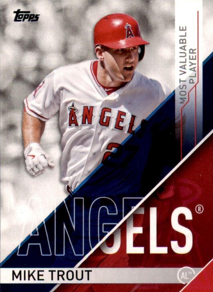 2017 Topps Baseball Mike Trout #MVP-1 PSA 10