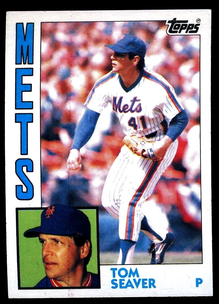 1984 Topps Baseball Tom Seaver #740 PSA 9