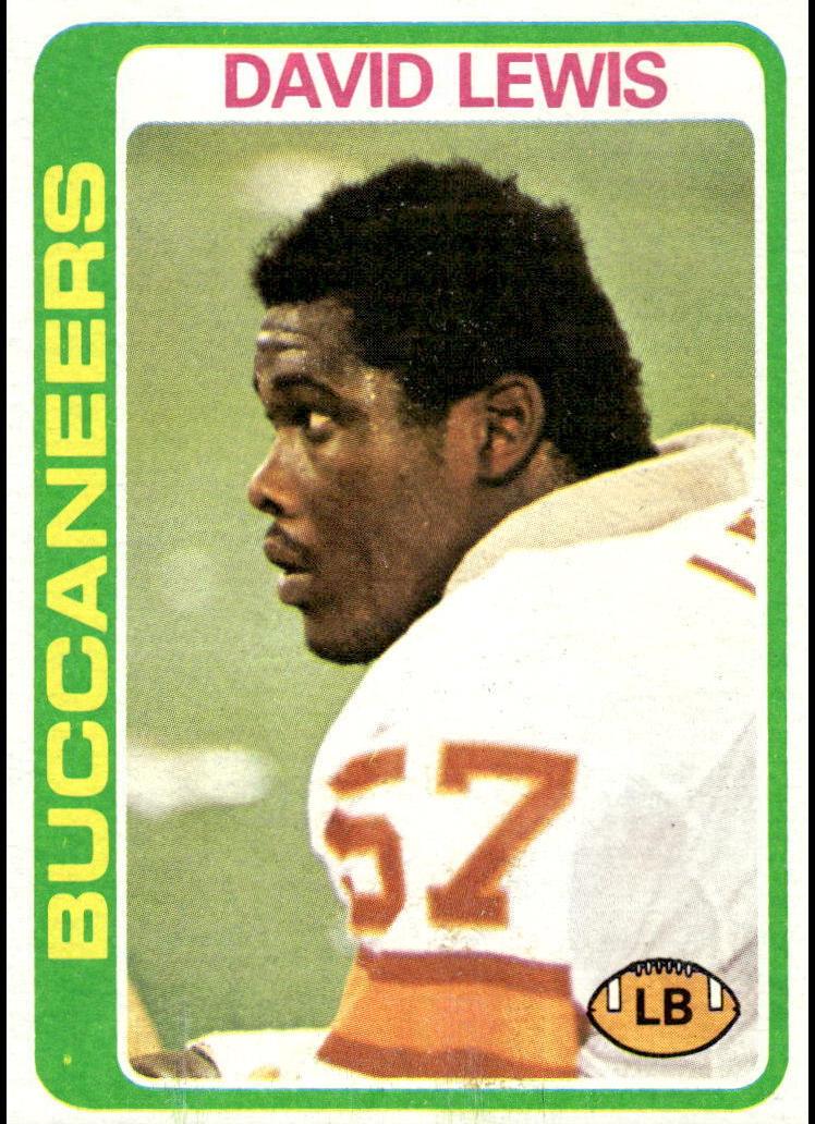 1978 Topps Football David Lewis #484 PSA 9