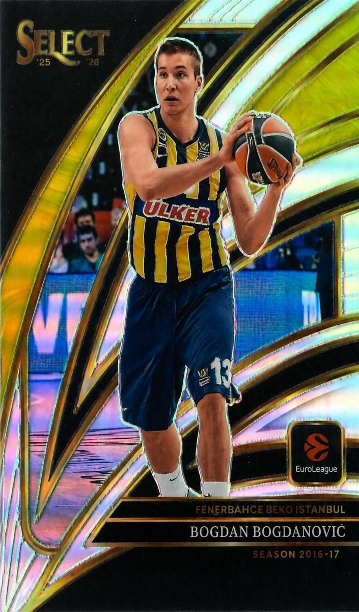 2025 Panini Select EuroLeague Basketball Silver Bogdan Bogdanovic #204