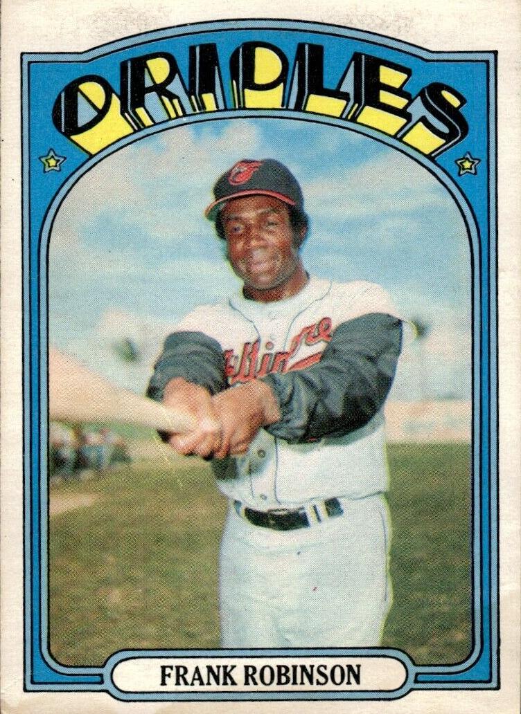 1972 O-Pee-Chee Baseball Frank Robinson #100 PSA 7