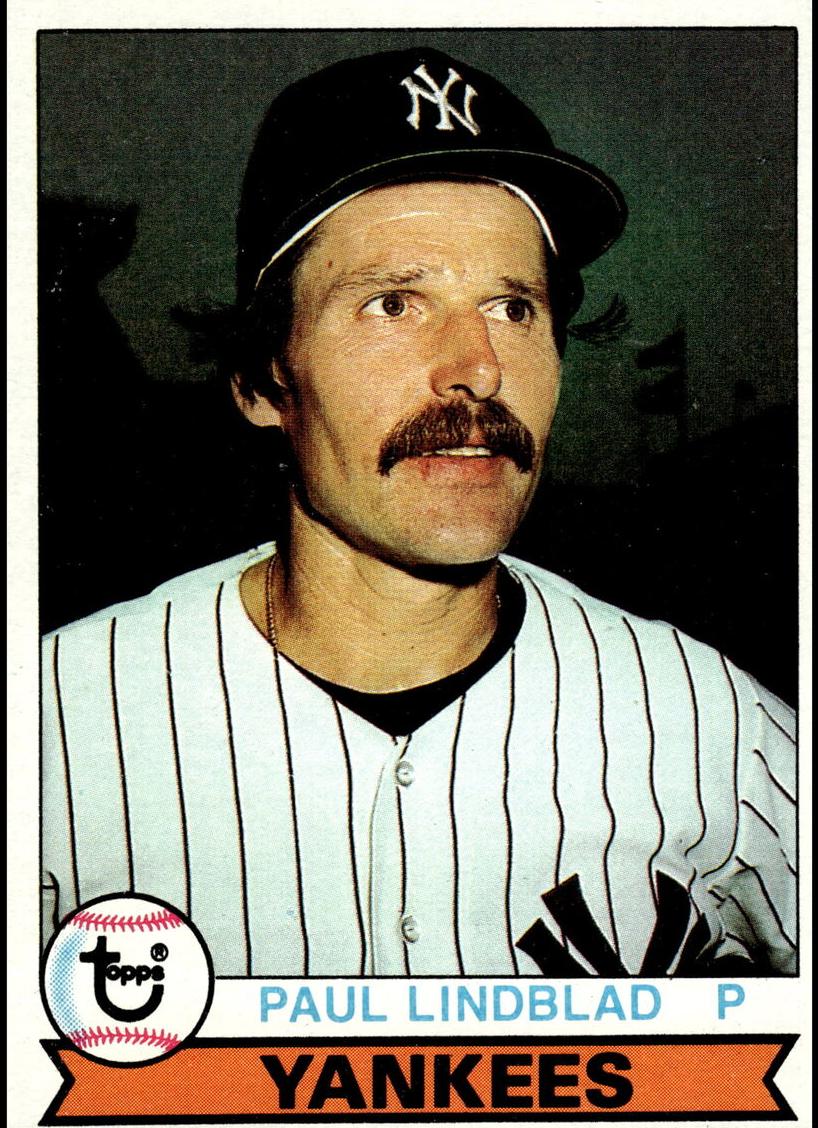 1979 Topps Baseball Paul Lindblad #634