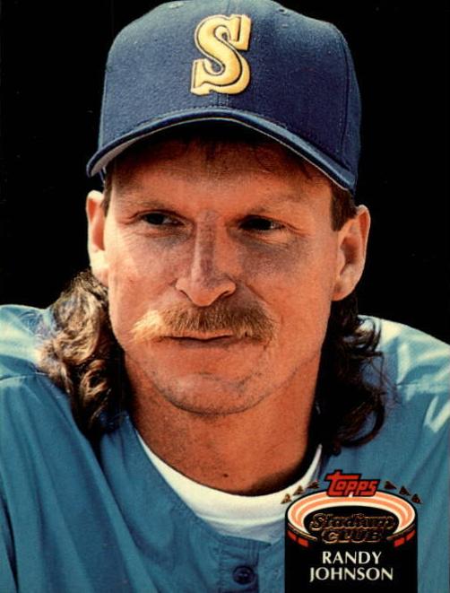 1992 Topps Stadium Club Baseball Randy Johnson #720