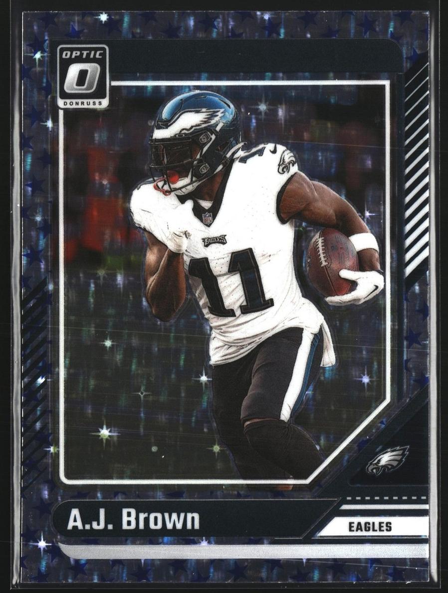 2024 Donruss Optic Football Stars A.J. Brown #160