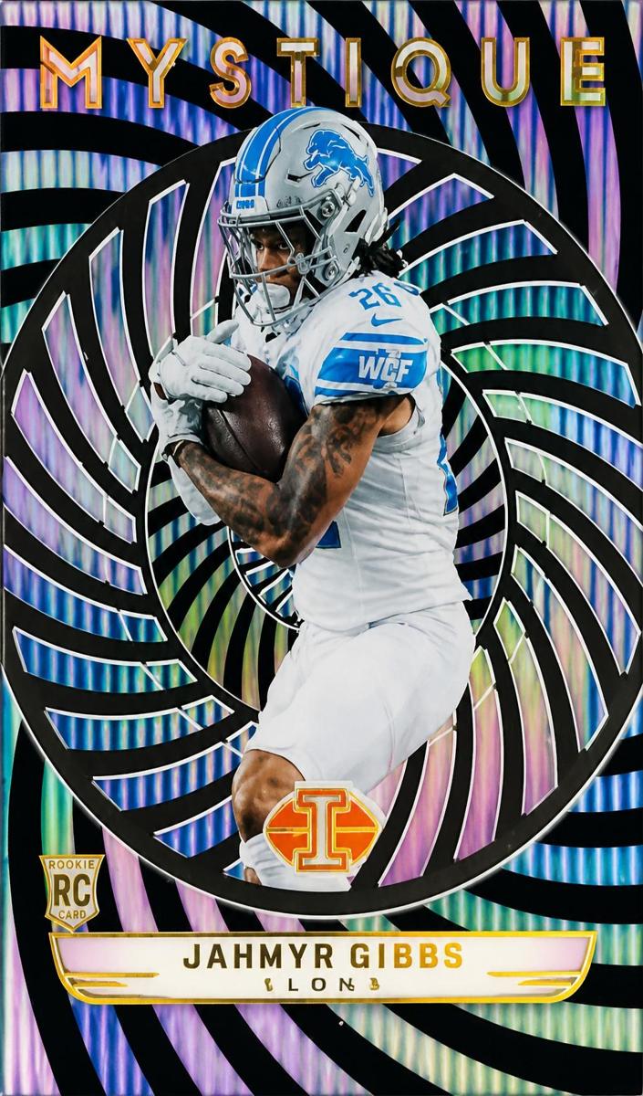2023 Panini Illusions Football Black Jahmyr Gibbs #12