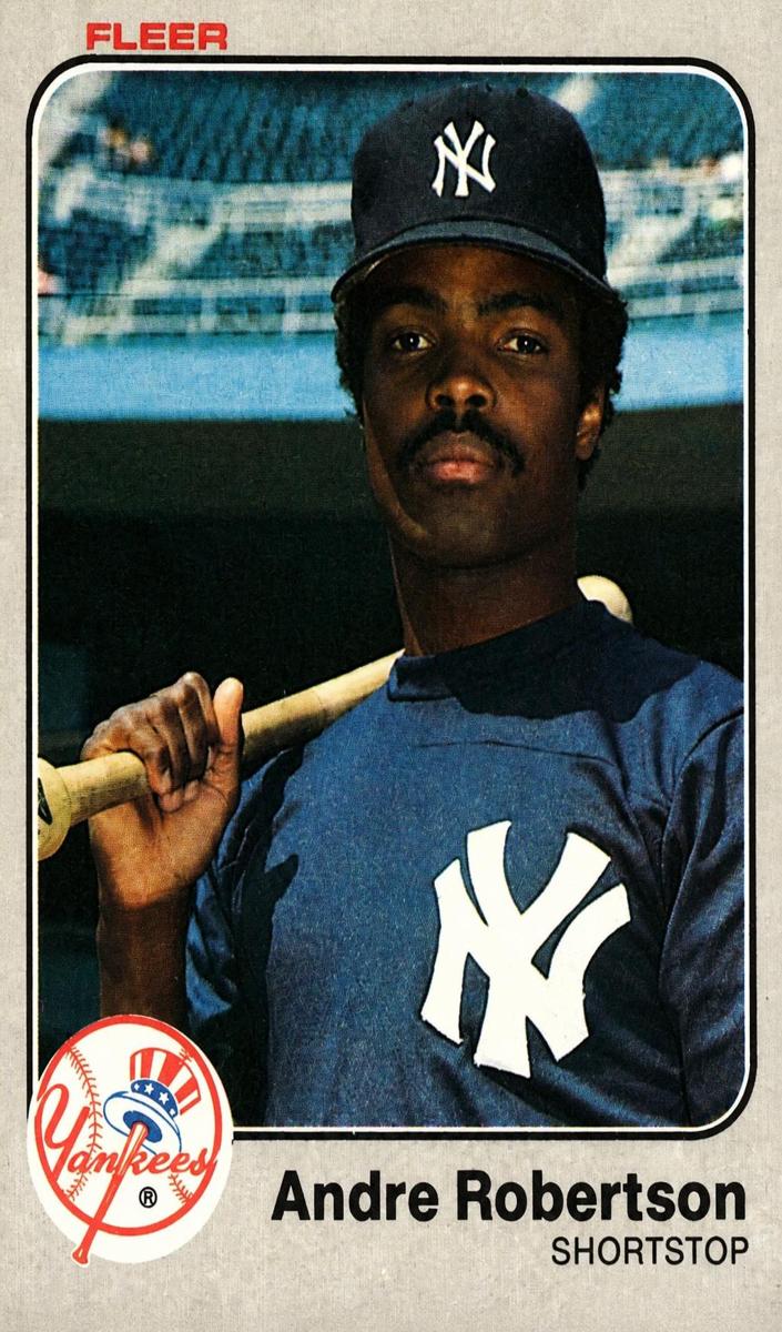 1983 Fleer Baseball Andre Robertson #396