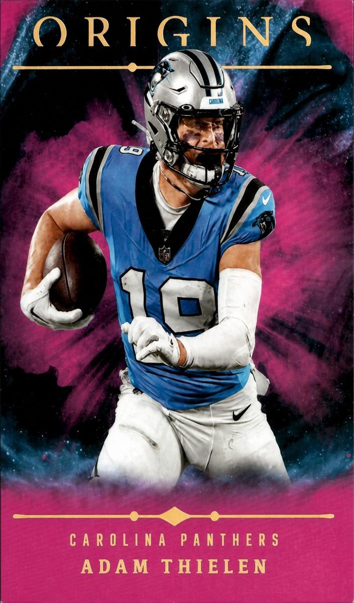 2024 Panini Origins Football Pink Adam Thielen #26