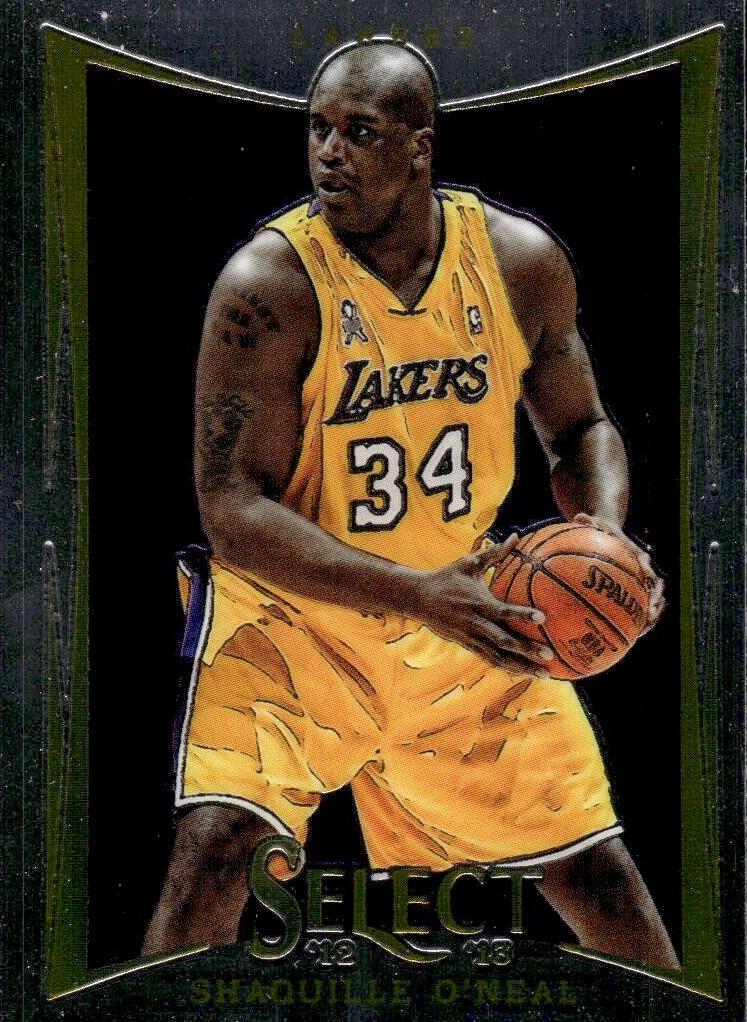 2012 Panini Select Basketball Prizm Shaquille O'Neal #142 PSA 9
