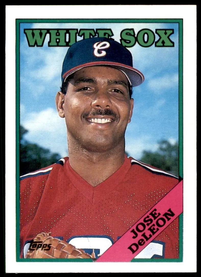 1988 Topps Baseball Jose DeLeon #634