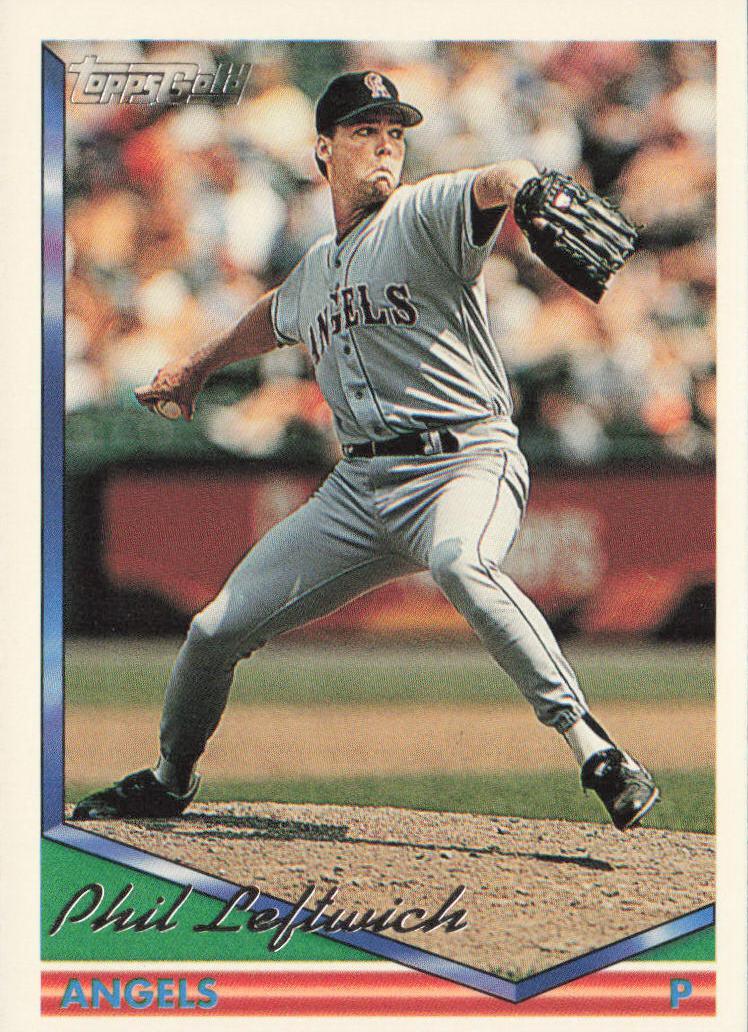 1994 Topps Baseball Phil Leftwich #471 PSA 9