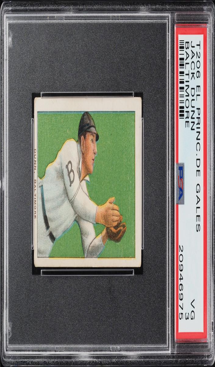 1909-11 T206 Baseball Jack Dunn #NNO