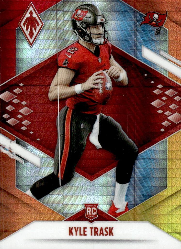 2021 Panini Phoenix Football Fire Burst Kyle Trask #121 PSA 9
