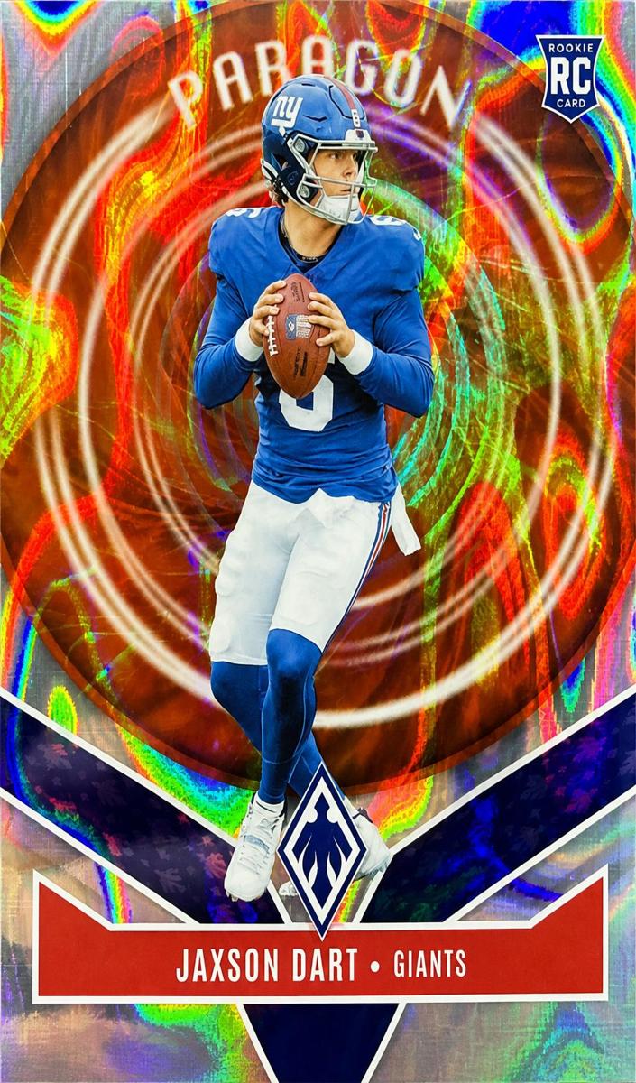2025 Panini Phoenix Football Silver Lava Jaxson Dart #4