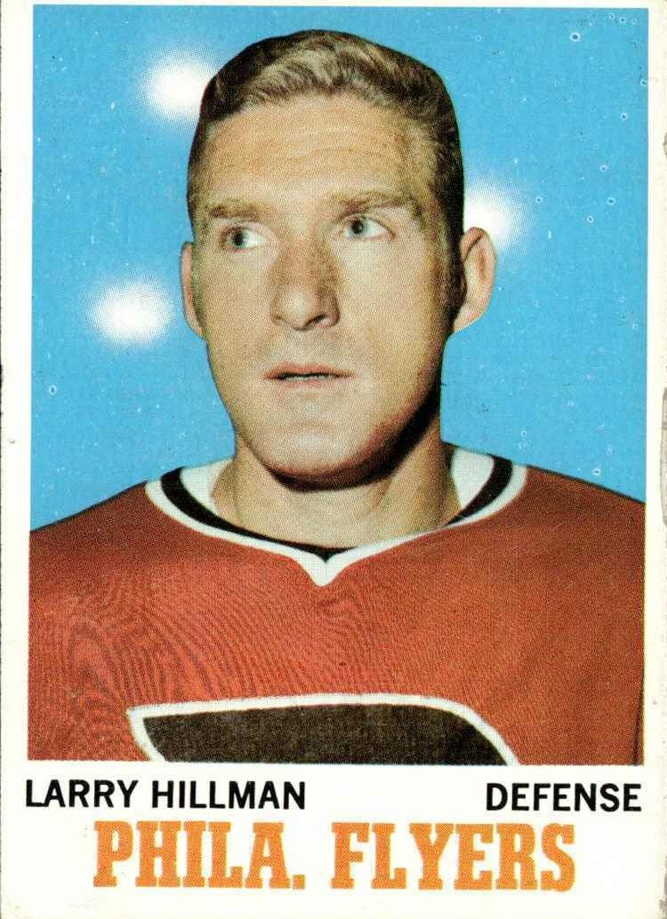 1970 Topps Hockey Larry Hillman #81