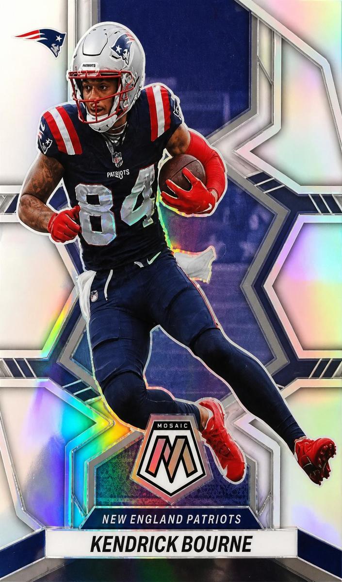 2022 Panini Mosaic Football Silver Kendrick Bourne #213