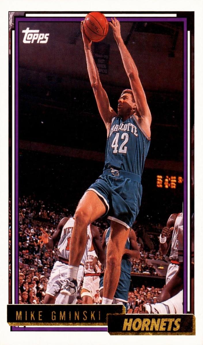 1992 Topps Basketball Gold Mike Gminski #240 PSA 10