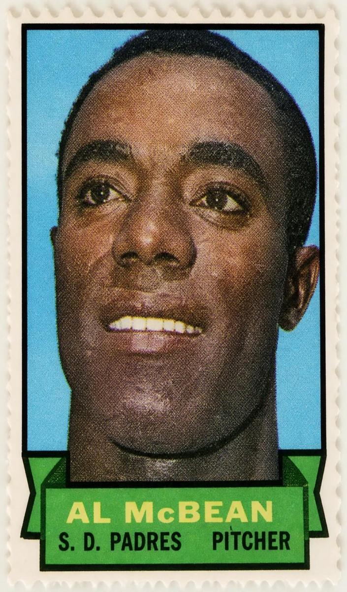 1969 Topps Stamps Baseball Al McBean #NNO