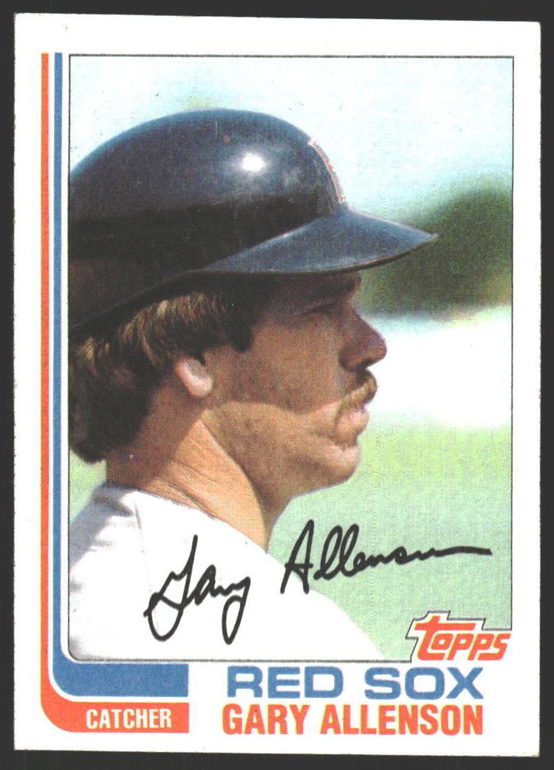 1982 Topps Baseball Gary Allenson #686 PSA 9