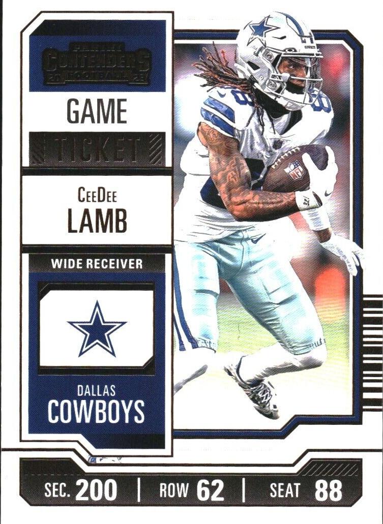 2023 Panini Contenders Football Bronze CeeDee Lamb #27