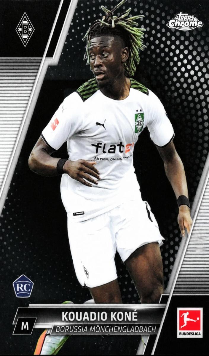 2021 Topps Chrome Bundesliga Soccer Kouadio Kone #78