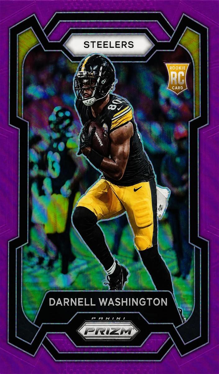 2023 Panini Prizm Football Pink Zach Evans #359